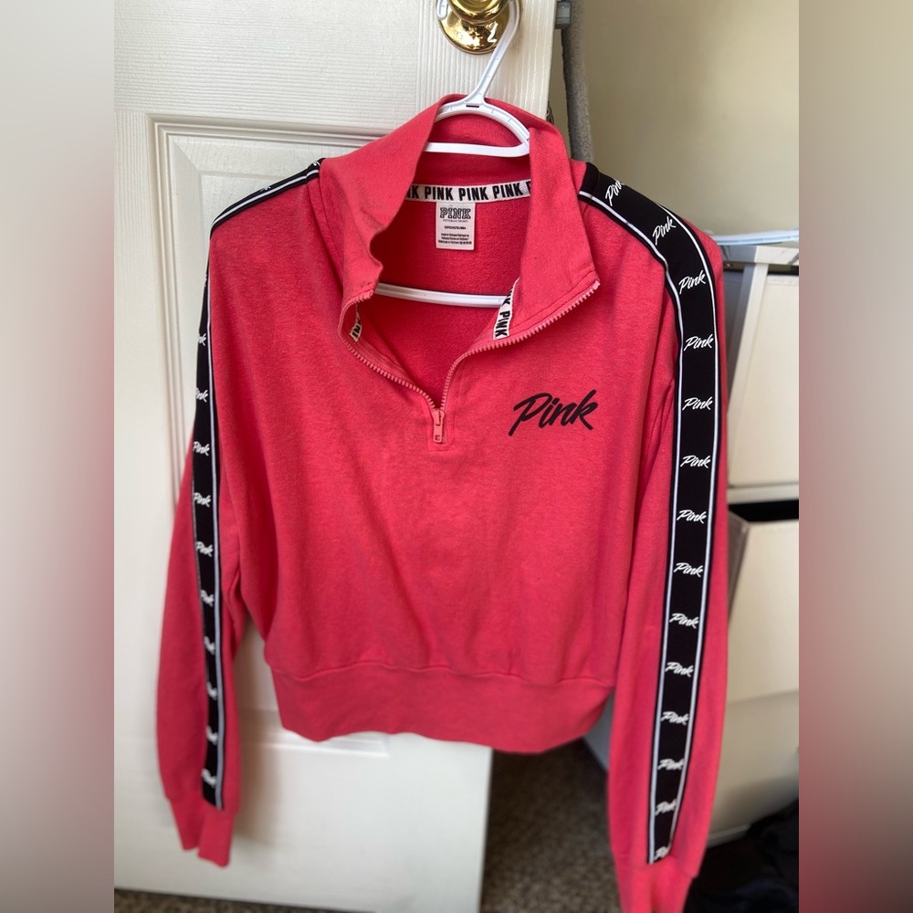 Pink women’s sweatshirt